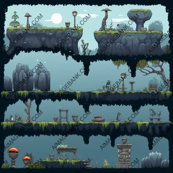 Get 2D platformer fantasy sprite sheet