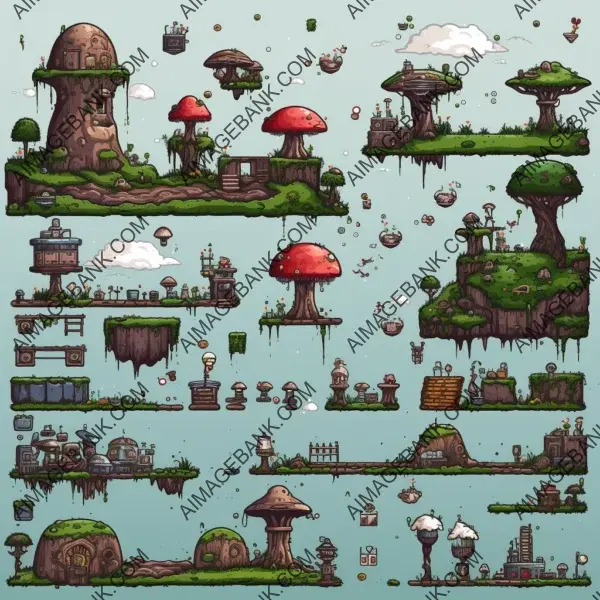 Develop spritesheet for fantasy 2D platformer