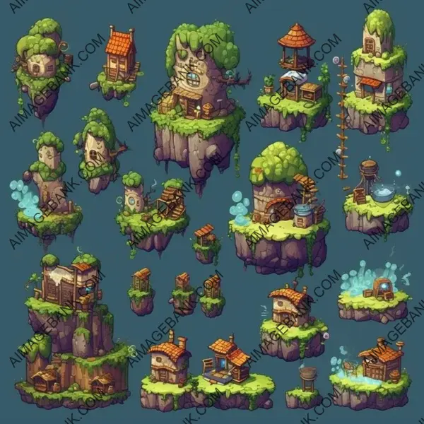 Complete Spritesheet: 2D Fan-Made Pixel Art for Unity3D Videogame