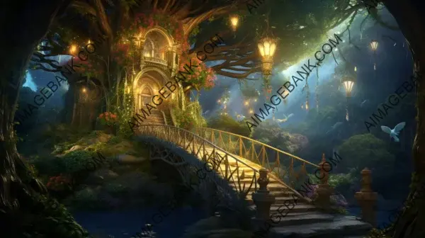 Enter Enchanted Forest Magical Place Fille &#8211; Experience the Wonder of a Mystic Forest