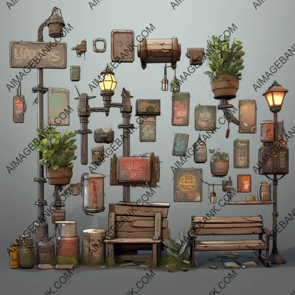 Environmental Props Various Objects &#8211; Add Detail and Realism to Your Game&#8217;s Environment