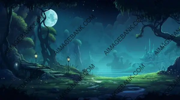 Mystical Landscapes: Creating Level Backgrounds for Forest Ventures