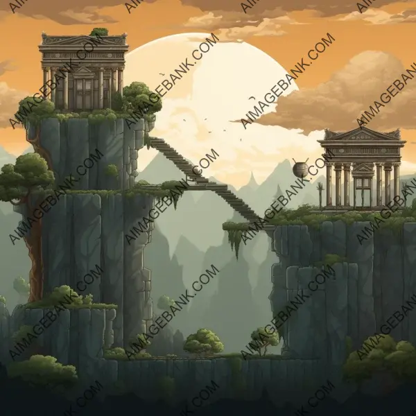 Greek Mythology Unleashed: Conquer the Temple of Zeus in a 2D Platformer