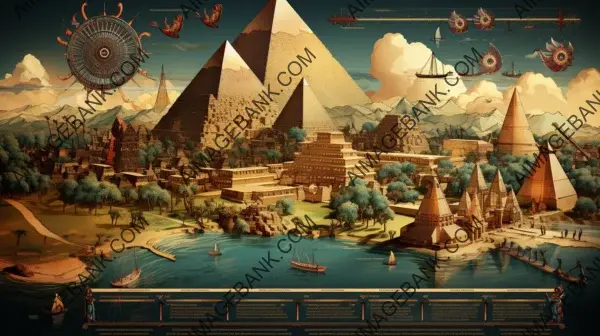 Gaming: Engaging Ancient Egypt Infographic Presentation