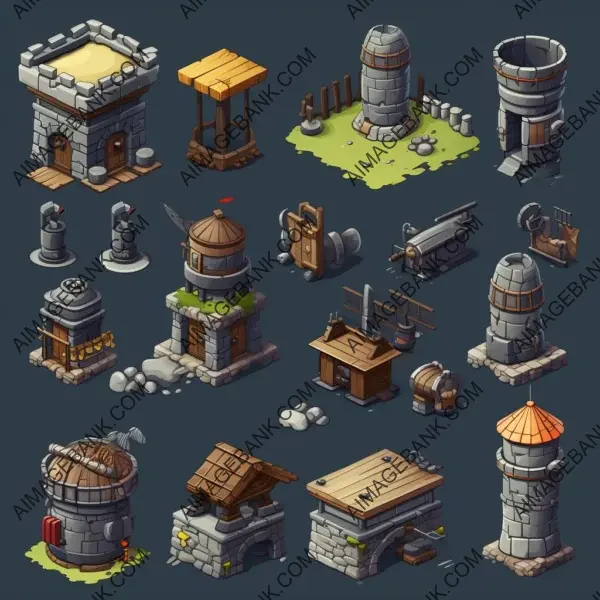 Tower defense game assets create &#8211; Forging the Visual Identity of Tower Defense Gameplay