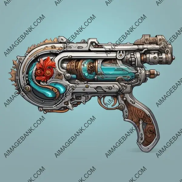 Weapon design detailed &#8211; Designing Weapon Illustrations with Exquisite Detail