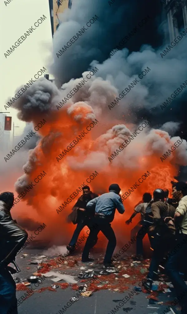 Tear gas and determination: 1968 New York protesters standing strong in the face of oppression