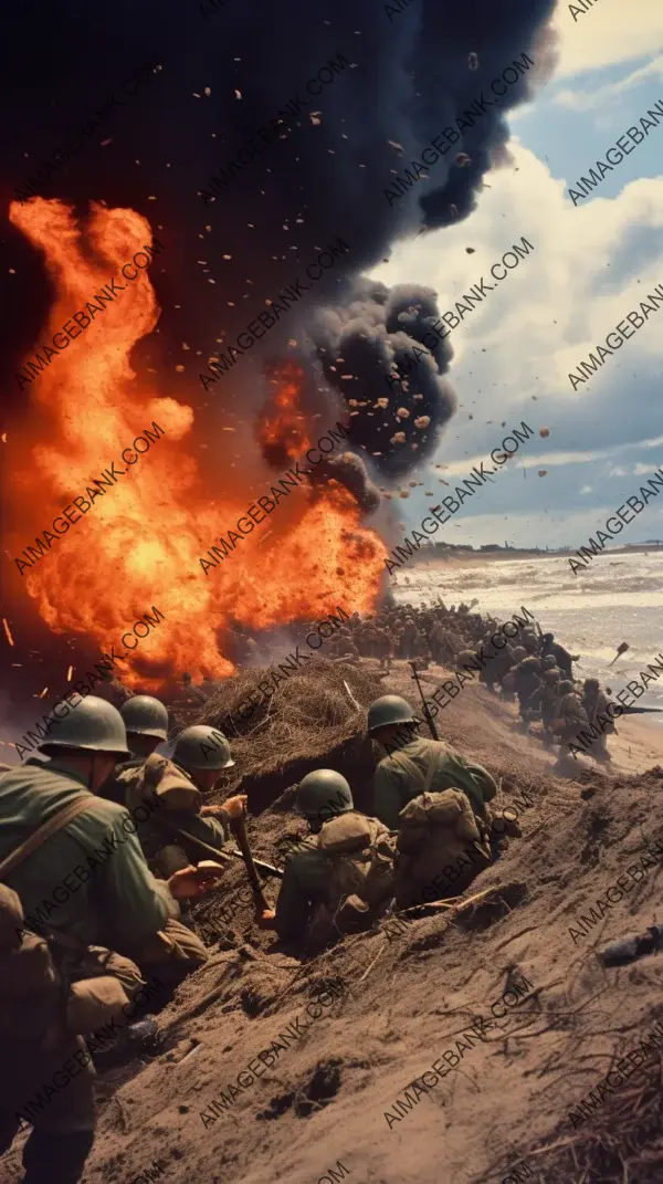 Colorized history: a vivid and detailed depiction of the day of Operation Overlord