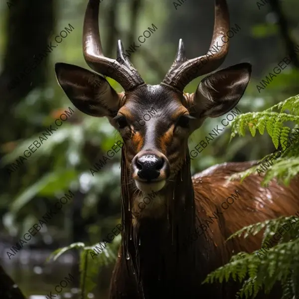 The elusive beauty of shy bongo antelope revealed