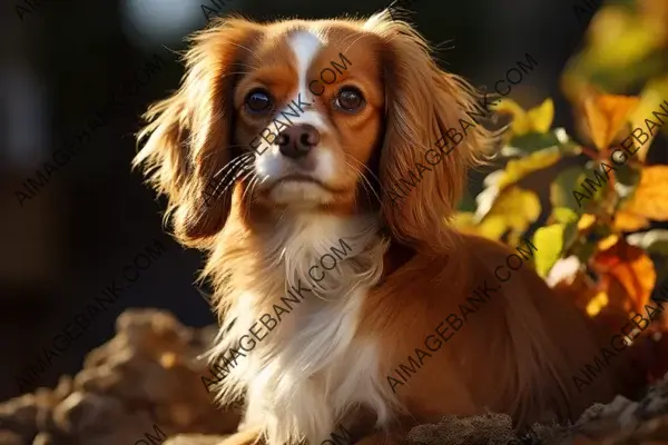 Cavalier King Charles Spaniel&#8217;s charm framed beautifully