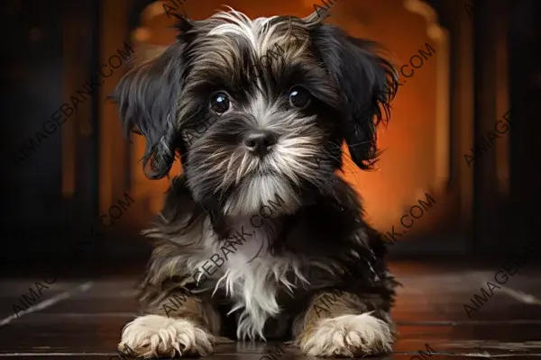 Shih Tzu luxuriously photographed