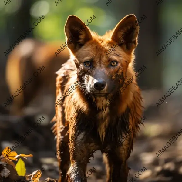 Capturing the social dhole pack, also known as