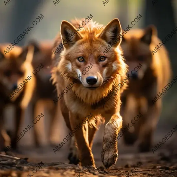 Dhole Pack: A Dynamic Social Frame