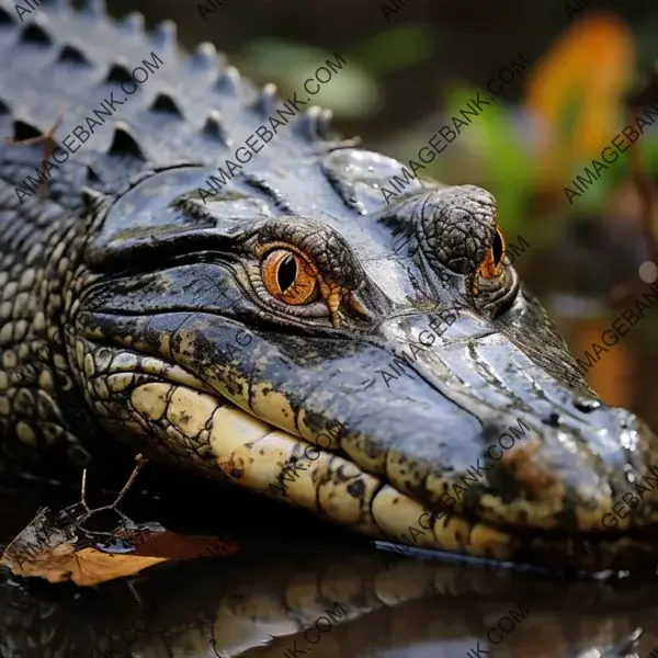 In a frame: the gharial&#8217;s impressive fish-eating gaze