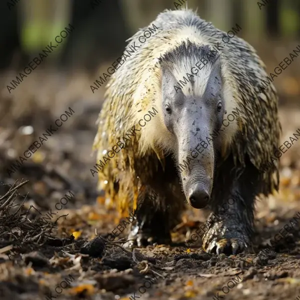 Giant anteater&#8217;s tongue in action, beautifully captured