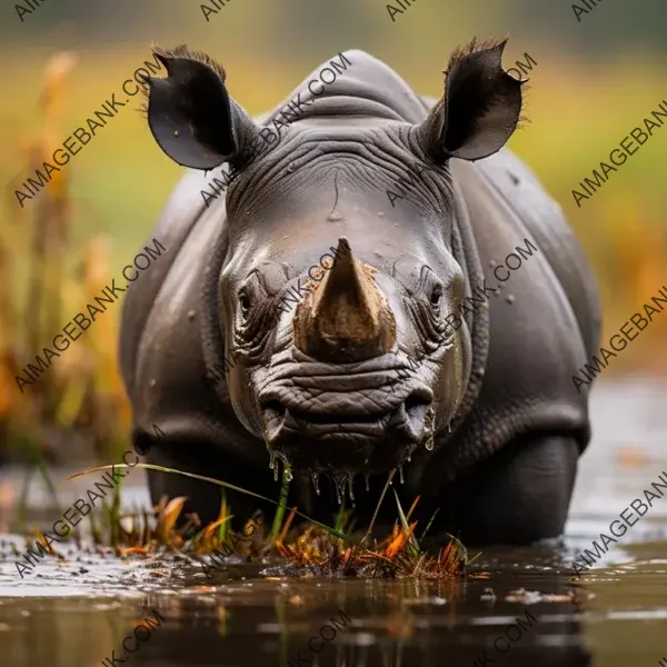 Critically endangered rhino sanctuary beautifully photographed