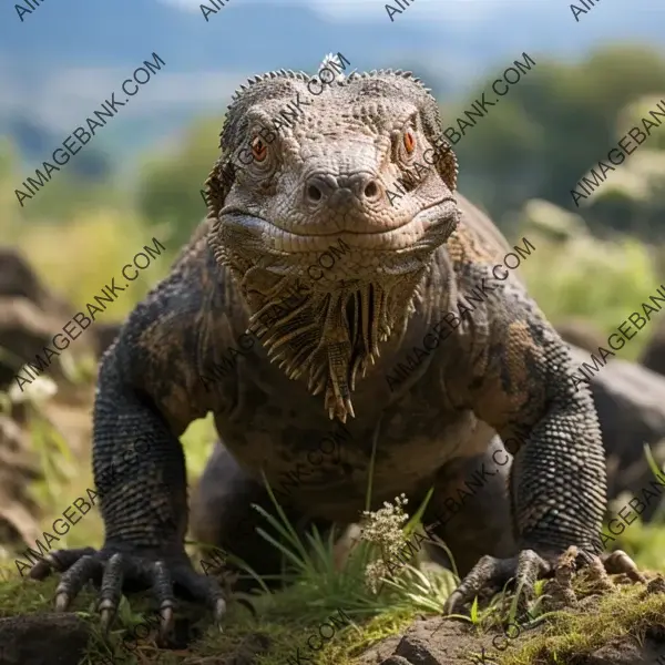 Capturing the immense Komodo dragons in their realm