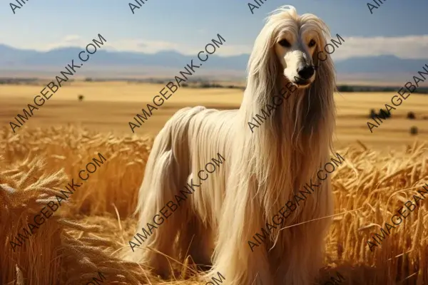 Capturing the Afghan Hound in its elegance