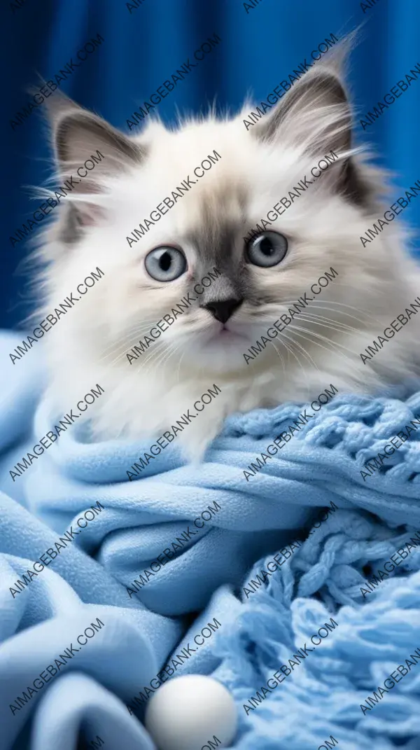 Sweet Birman Kitten&#8217;s Fluffy Playfulness