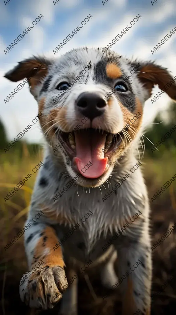 Happy Australian Cattle Dog Puppies Bring Joy