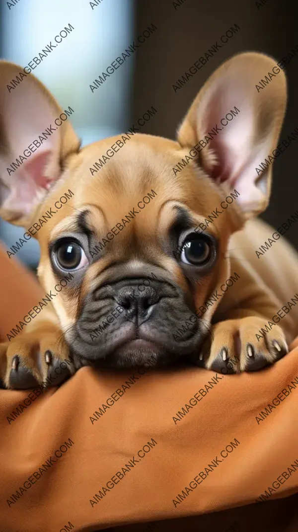 Adoring Precious French Bulldog Puppy