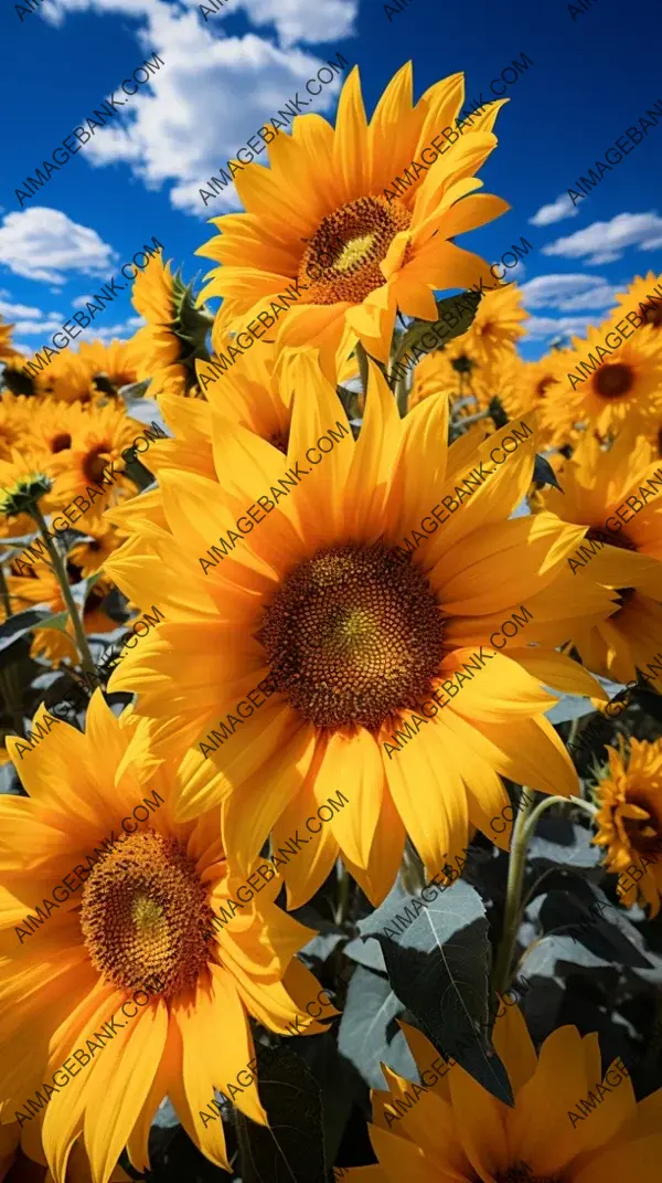 Basking in the Radiant Sunflower Field