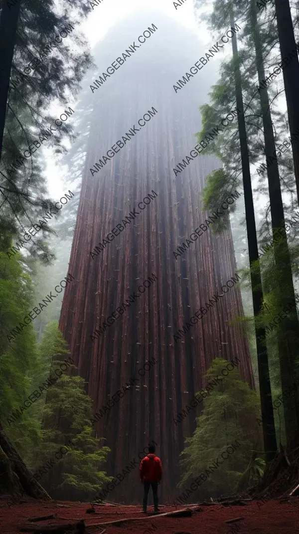 Giants of the Redwood Forest Stand in Awe