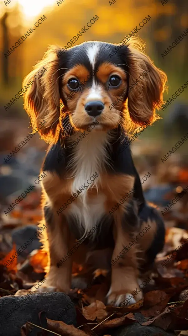 Embrace the cuteness of Cavalier King Charles Spaniels.