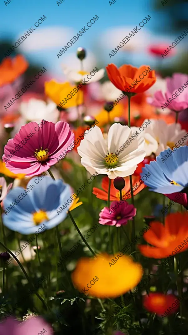 Get lost in the colorful and vibrant wildflower meadow.