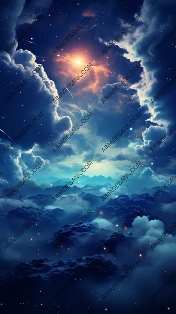 Background Celestial Rhapsody Be Mesmerized by the Celestial Symphony