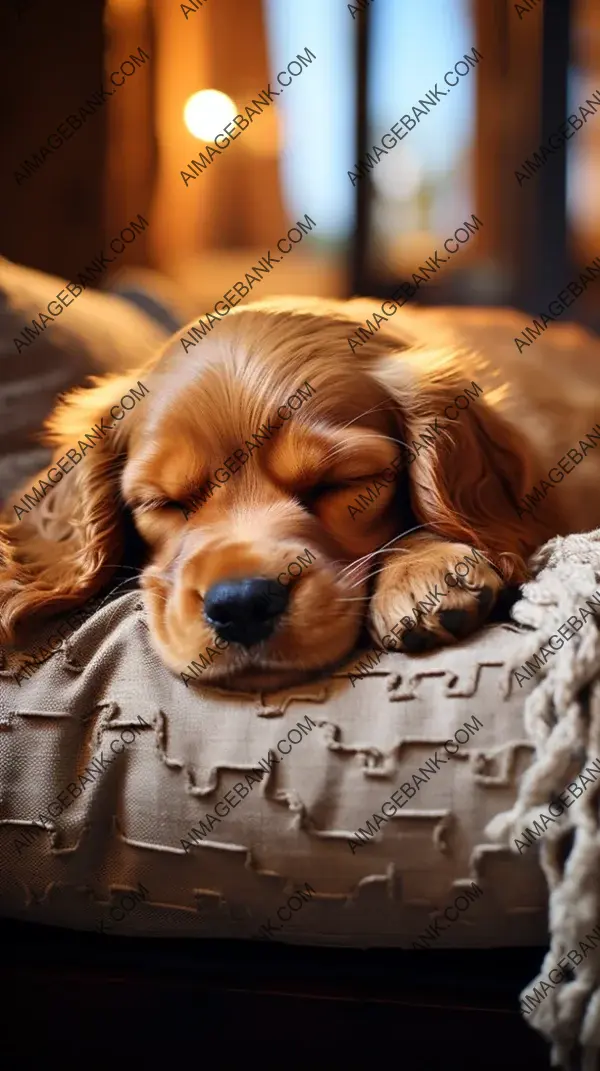 Cocker Spaniel&#8217;s Comfy Nook &#8211; Relaxed and Cozy