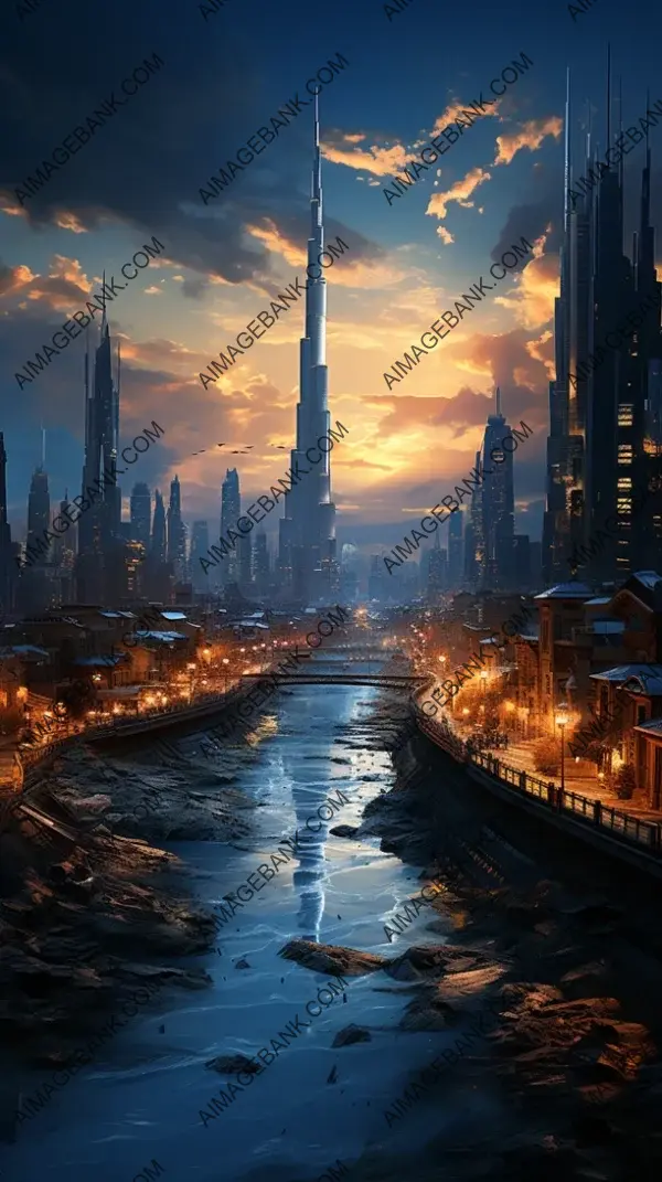 Futuristic Dubai &#8211; Skyscrapers of Modernity