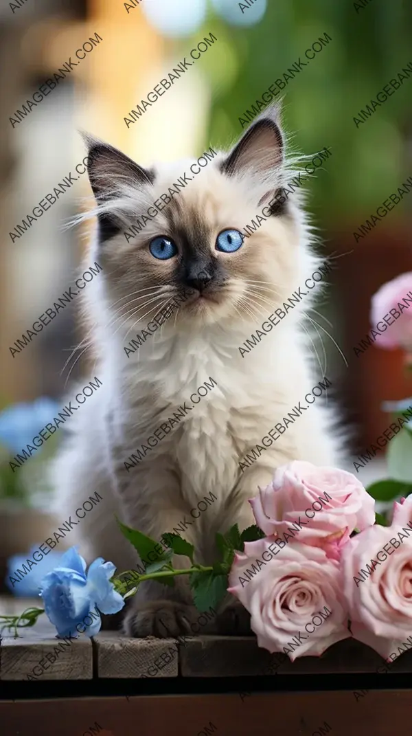 Elegant Balinese Kitten &#8211; A Graceful Presence