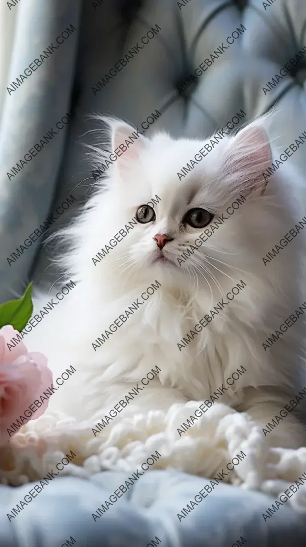 Enchanting Persian Kitten Steals Hearts