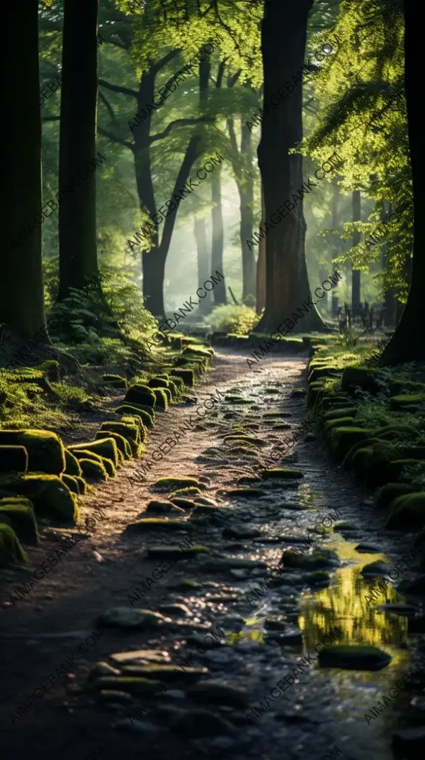 Enchanted Forest Path: Nature&#8217;s Beauty Revealed