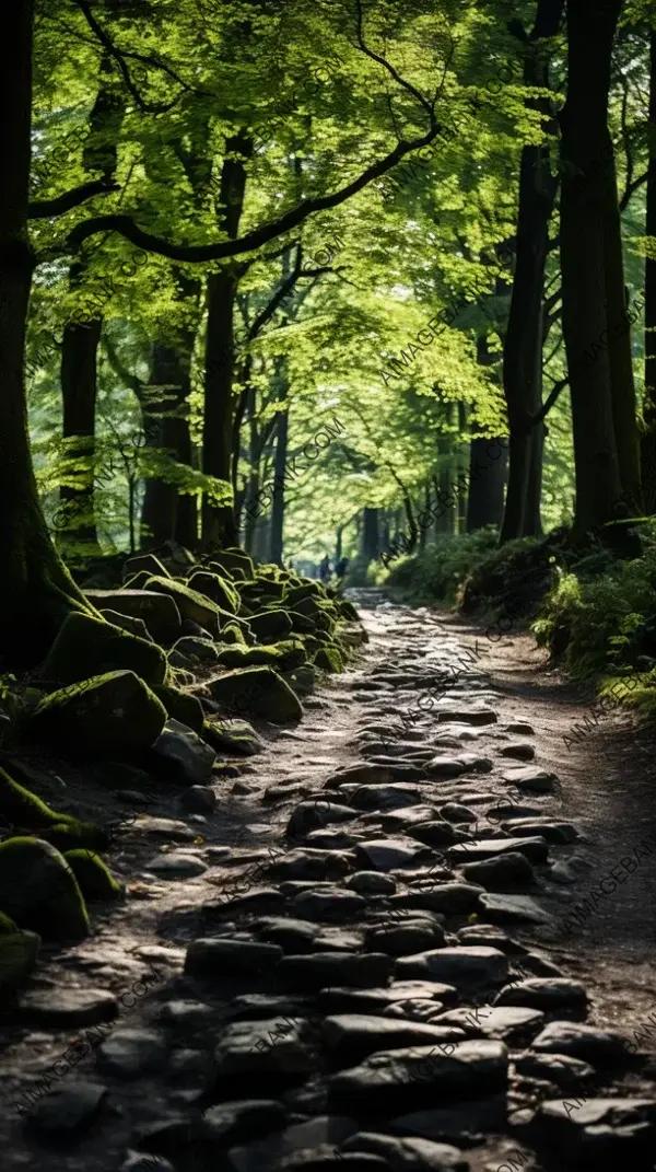 Enchanted Forest Path: A Tranquil Journey