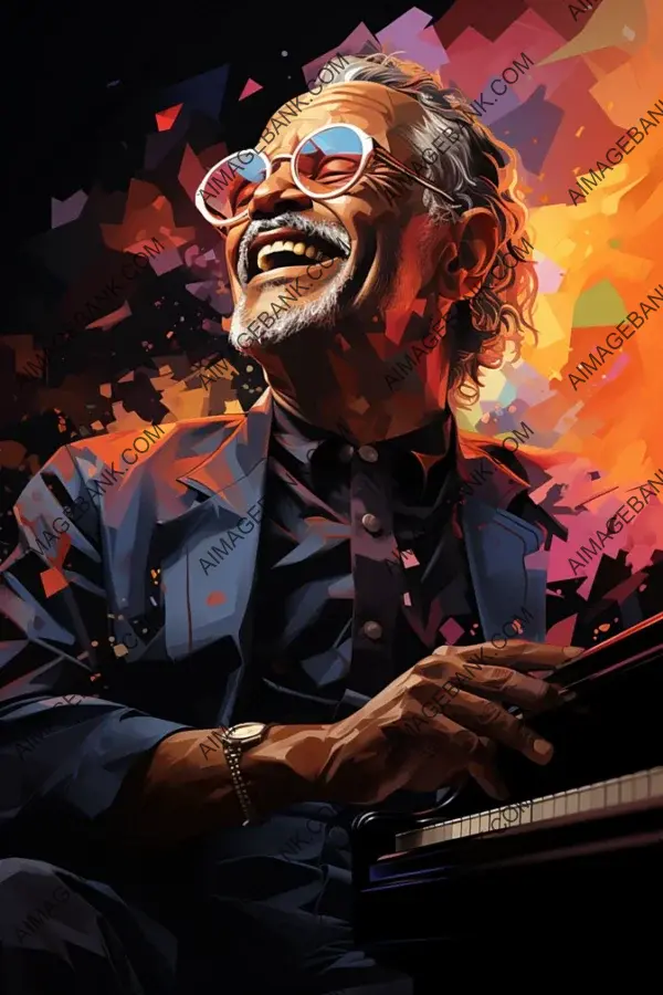 Create Timeless Ray Charles Illustration in Vector