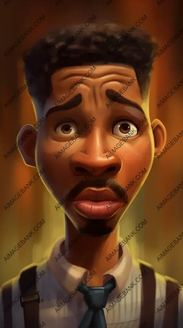 Michael jordans caricature art: Whimsical Artistry in Caricature.