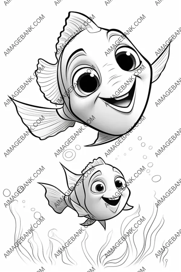 Fatherly love: Marlin and Nemo&#8217;s heartwarming moments.