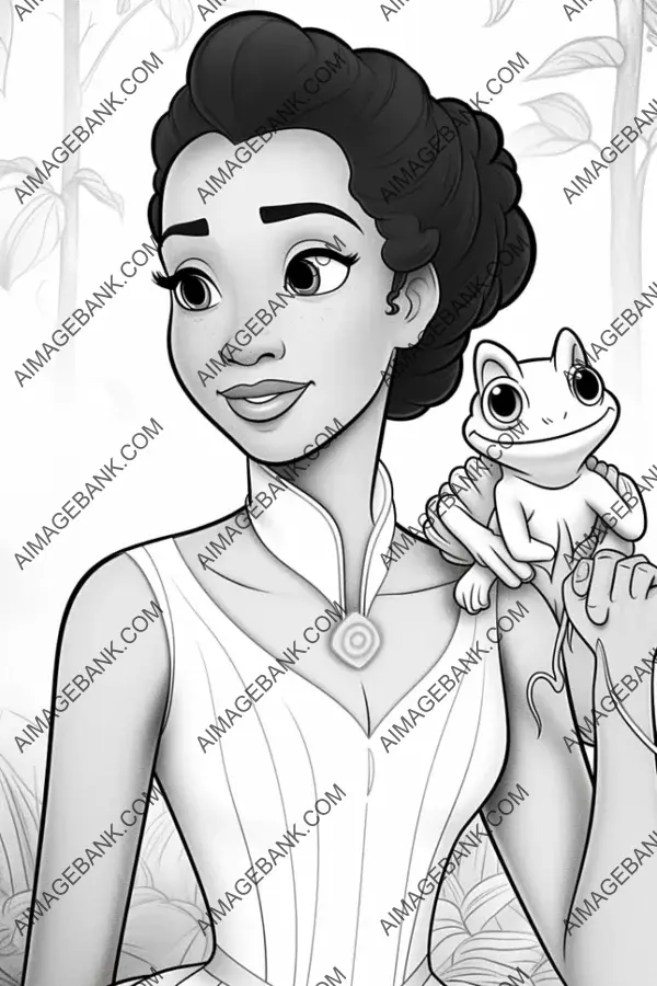 Tiana&#8217;s transformation and magical froggy adventures