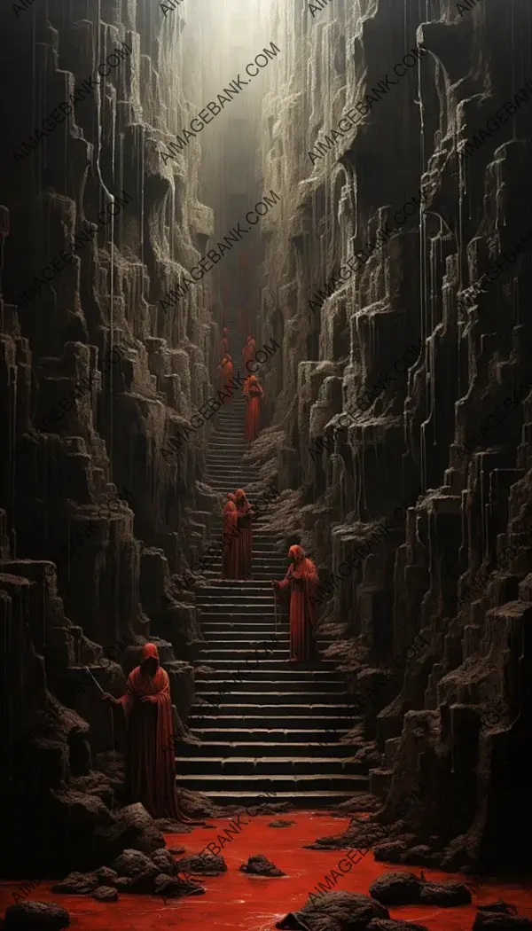 A monk&#8217;s spiritual journey takes a perilous turn as he travels to the bottom of hell.