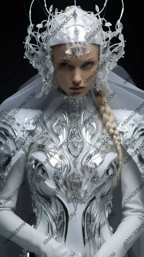 Power brides captivate with their futuristic and authoritative allure.