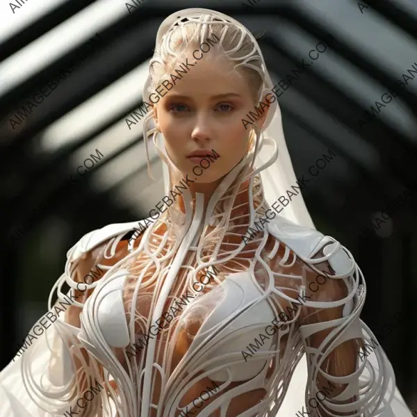 Iris Van Herpen&#8217;s avant-garde vision bride collection mesmerizes.