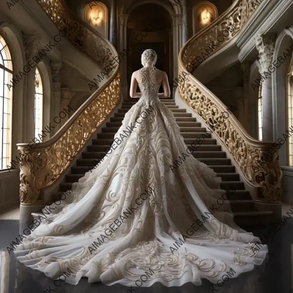 Opulence bride showcases an opulent Vera Wang wedding dress.