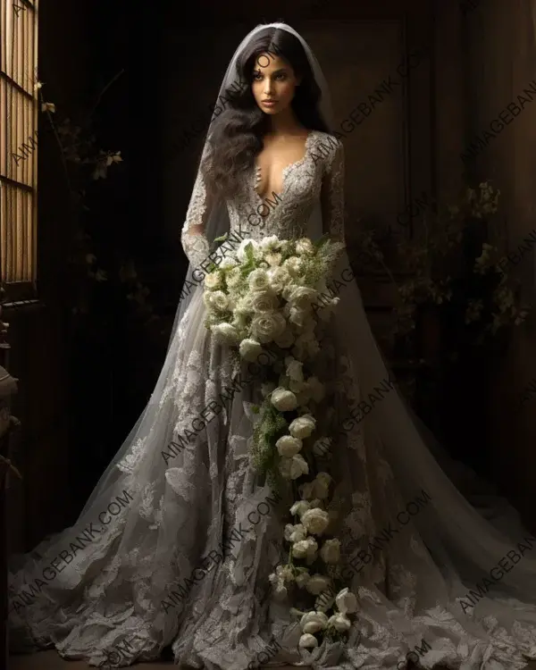 The lace wedding dresses showcase intricate craftsmanship and delicate beauty.