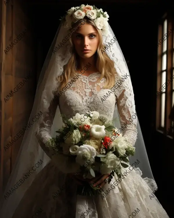 Lace wedding dresses showcase the bride&#8217;s timeless and elegant style.