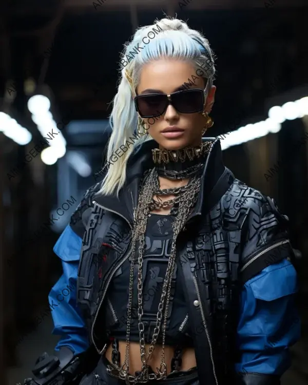 Vincent Lee&#8217;s cyberpunk runway collection captivates with its innovative designs.