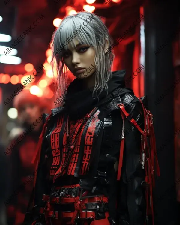 The cyberpunk runway collection by Vincent Lee pushes the boundaries of fashion.