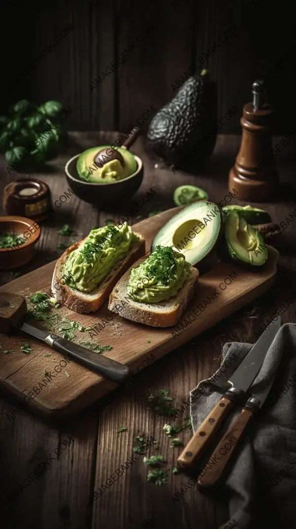 The perfect avocado toast is achieved by spreading evenly.