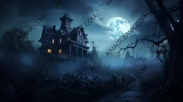 Visualize Spooky Mansion on Eerie Hill.